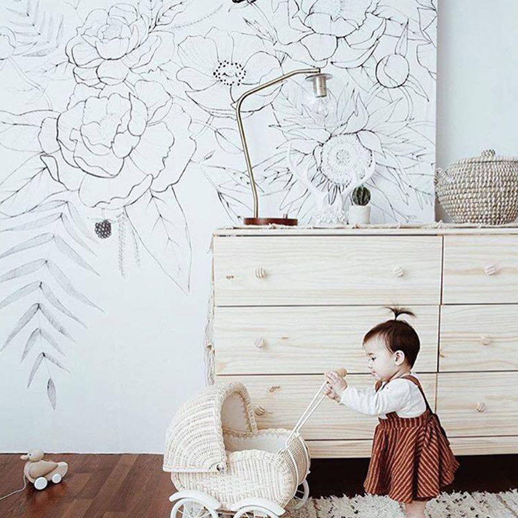 Blooming Garland Mural