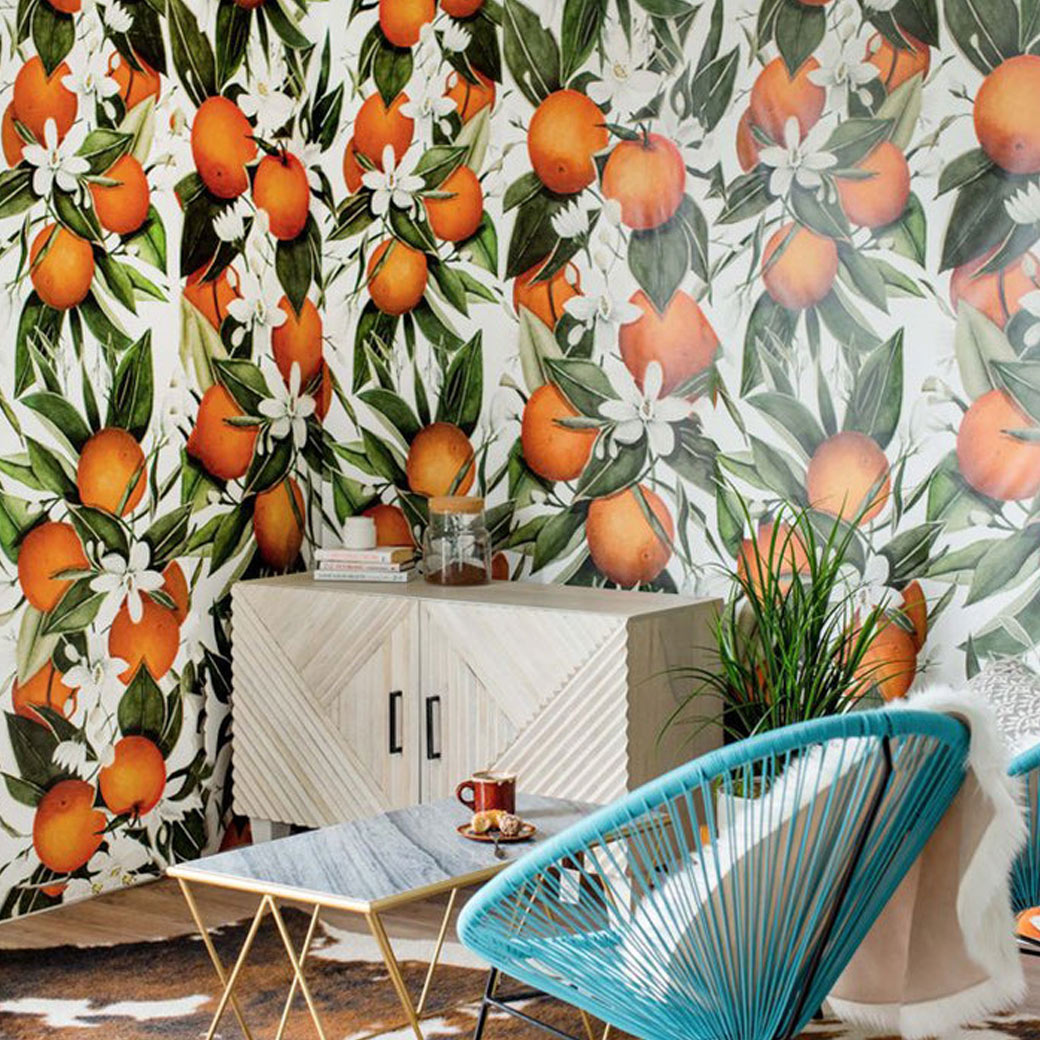 Blooming Citrus Wallpaper