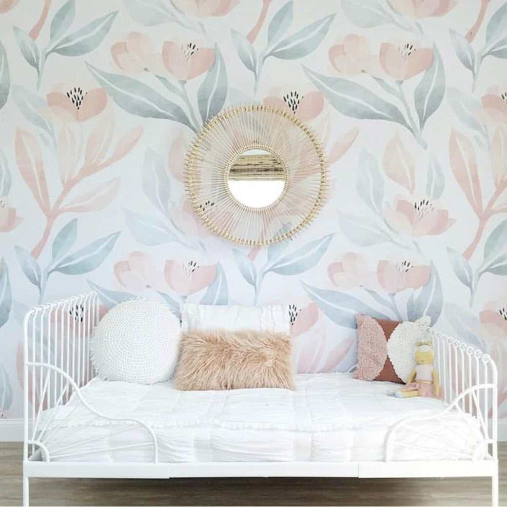 Anewall Orange Blossom Mural | Modern Nursery™