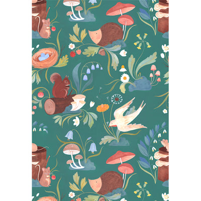 Mushroom Forest Mural
