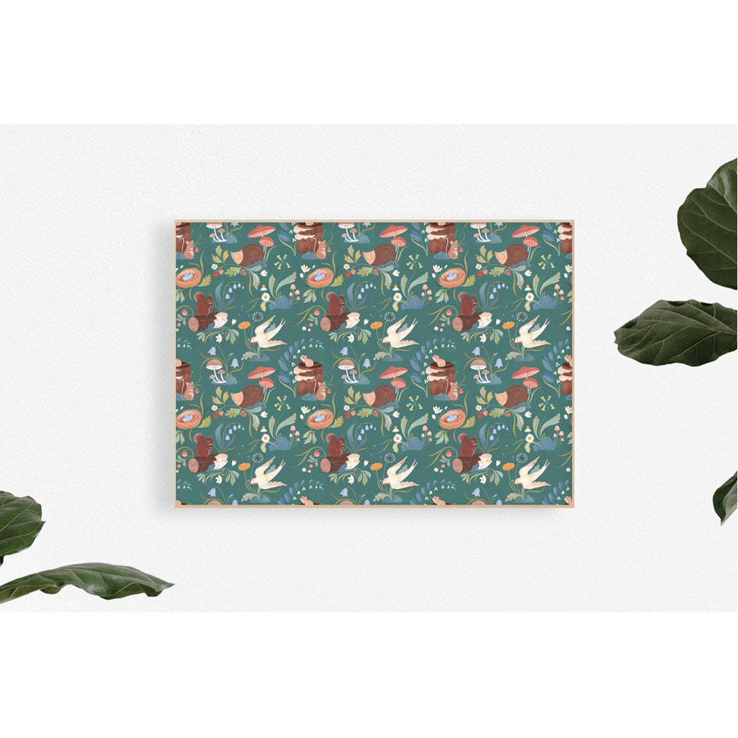 Mushroom Forest Mural