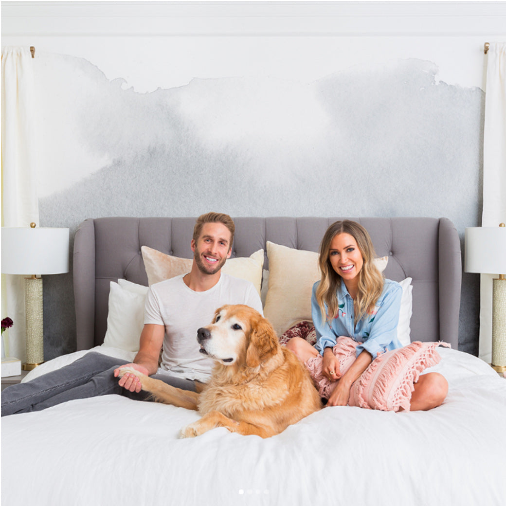 Minimalistic Watercolor Mural