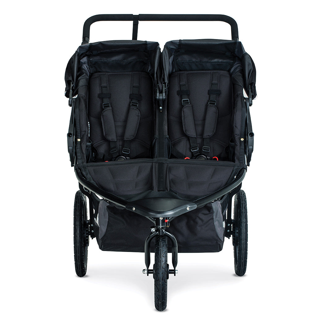 how to fold a bob double stroller BOB Revolution Flex 3.0 Duallie Jogging Stroller