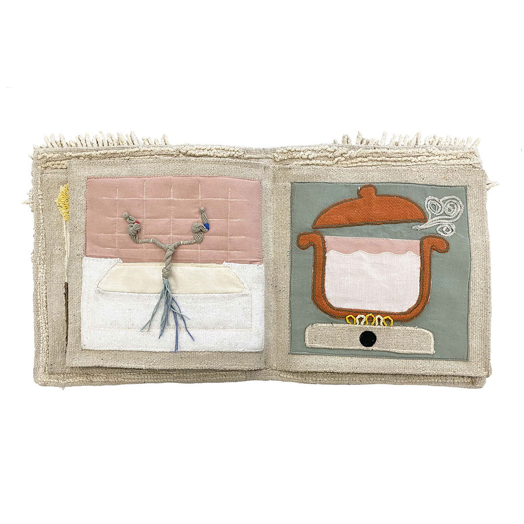 Cool Kids Eat Healthy Textile Book