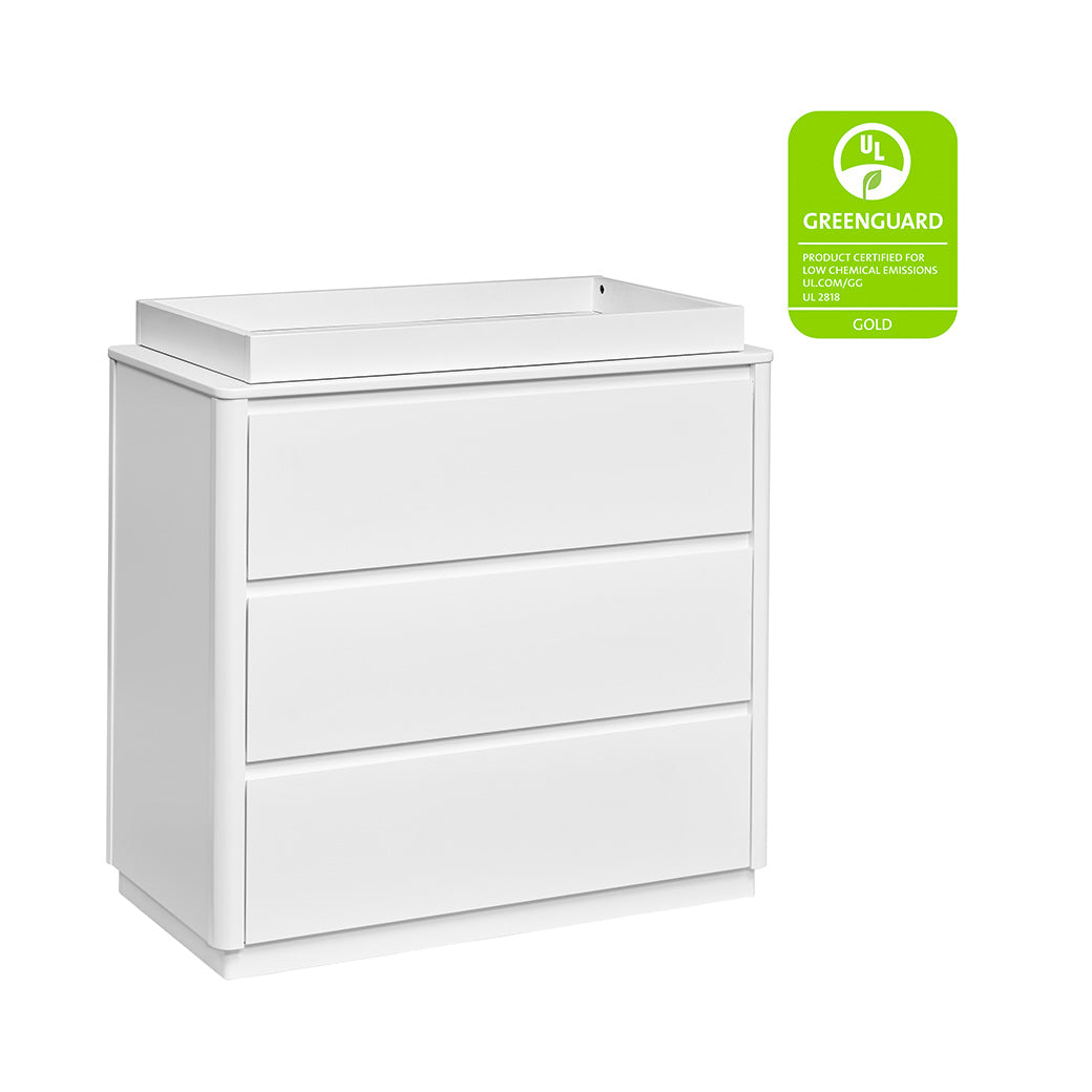 The Babbylletto Bento 3-Drawer Changer Dresser with GREENGUARD tag