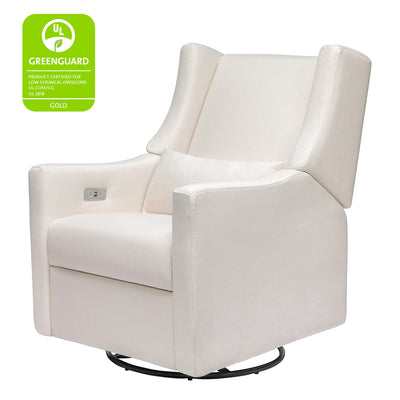Babyletto Kiwi Glider Recliner with GREENGUARD tag  in -- Color_Performance Cream Eco-Weave