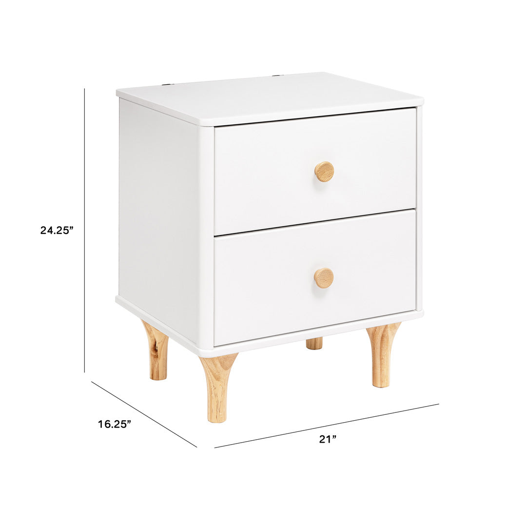 Lolly Nightstand With USB Port