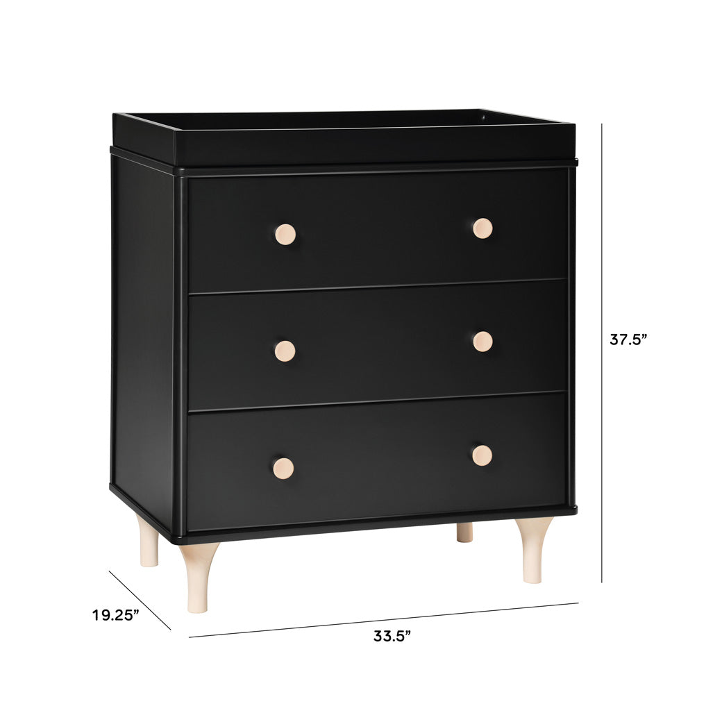 Lolly 3-Drawer Changer Dresser