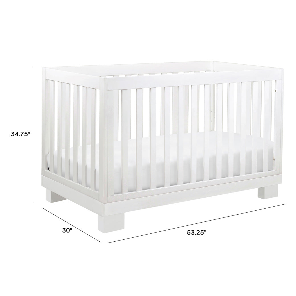 Modo 3-in-1 Convertible Crib with Toddler Bed Conversion Kit