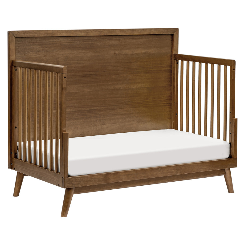 Babyletto's Palma 4-in-1 Convertible Crib as daybed in -- Color_Natural Walnut