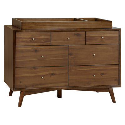 Babyletto's Palma 7-Drawer Assembled Double Dresser with changing tray in -- Color_Natural Walnut