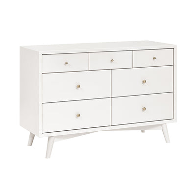 Babyletto's Palma 7-Drawer Assembled Double Dresser in -- Color_Warm White