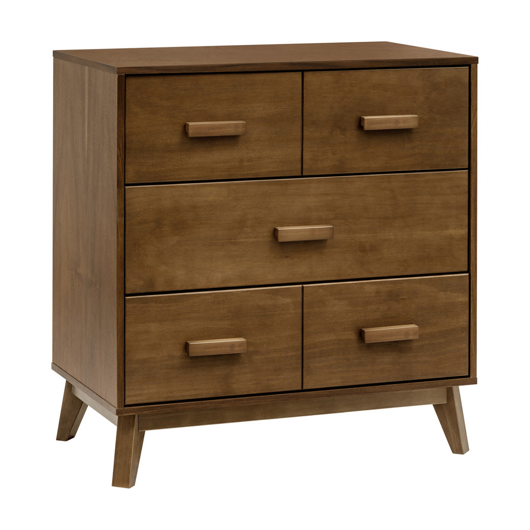 Babyletto's Scoot 3-Drawer Changer Dresser without the tray in -- Color_Natural Walnut