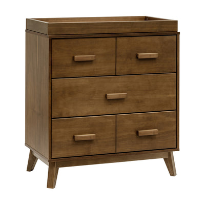 Babyletto's Scoot 3-Drawer Changer Dresser in -- Color_Natural Walnut