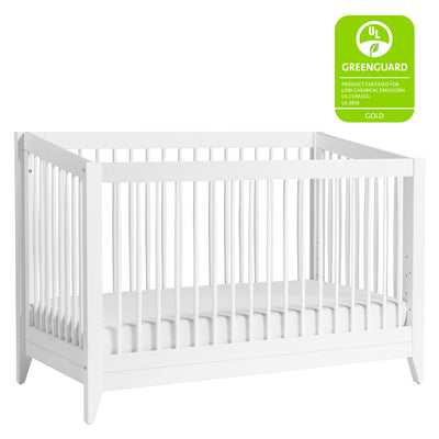 Babyletto's Sprout 4-in-1 Convertible Crib with GREENGUARD tag  in -- Color_White