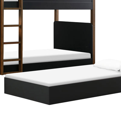 Babyletto's Universal Twin Storage Trundle Bed in -- Color_Black