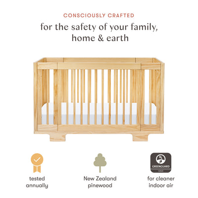 Certifications of Babyletto's Yuzu 8-In-1 Convertible Crib in -- Color_Natural