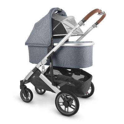 UPPAbaby Cruz V2 Stroller reversed bassinet with sunshade down  in -- Color_Gregory