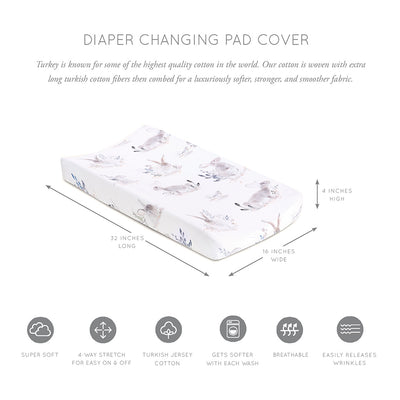 Cottontail Jersey Changing Pad Cover