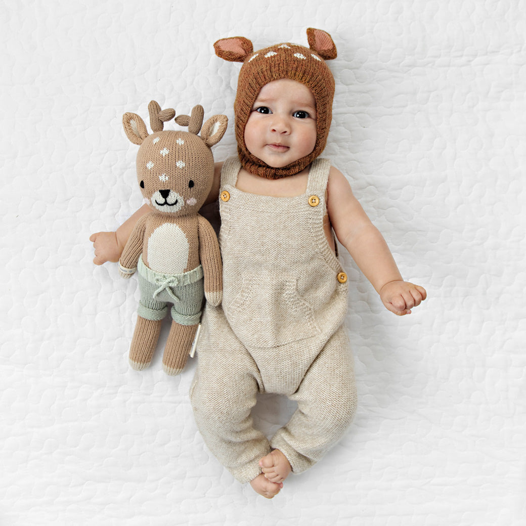 Elliott The Fawn Hand-Knit Doll