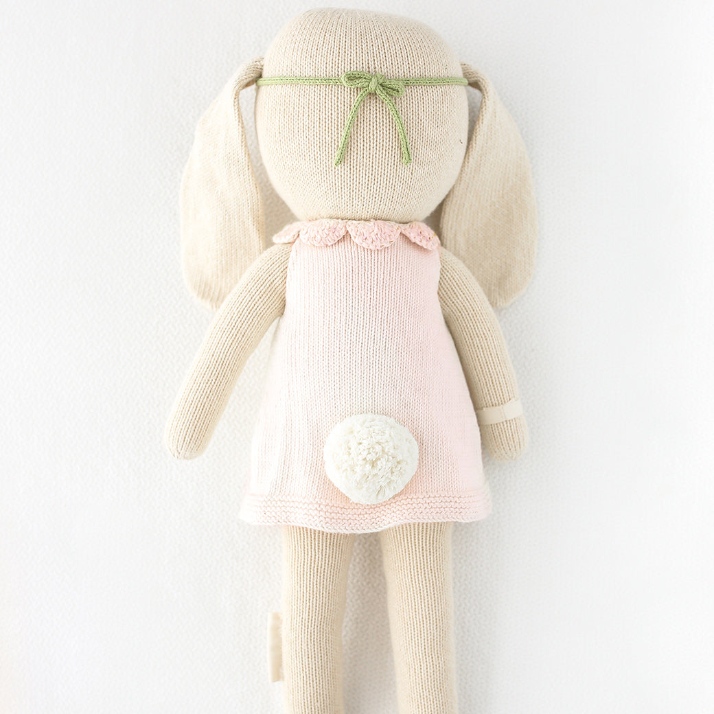 Hannah The Bunny Hand-Knit Doll - Blush