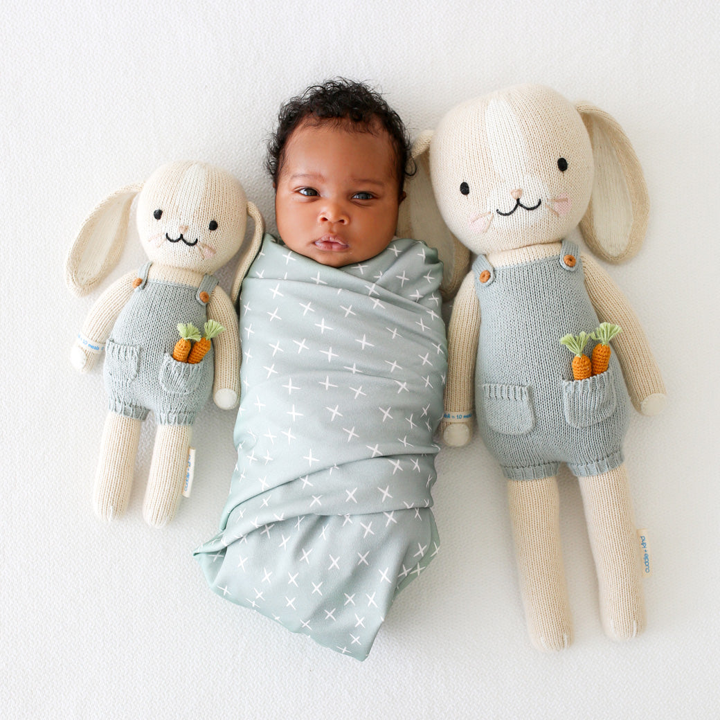 Cuddle + Kind Henry The Bunny Hand-Knit Doll | Modern Nursery