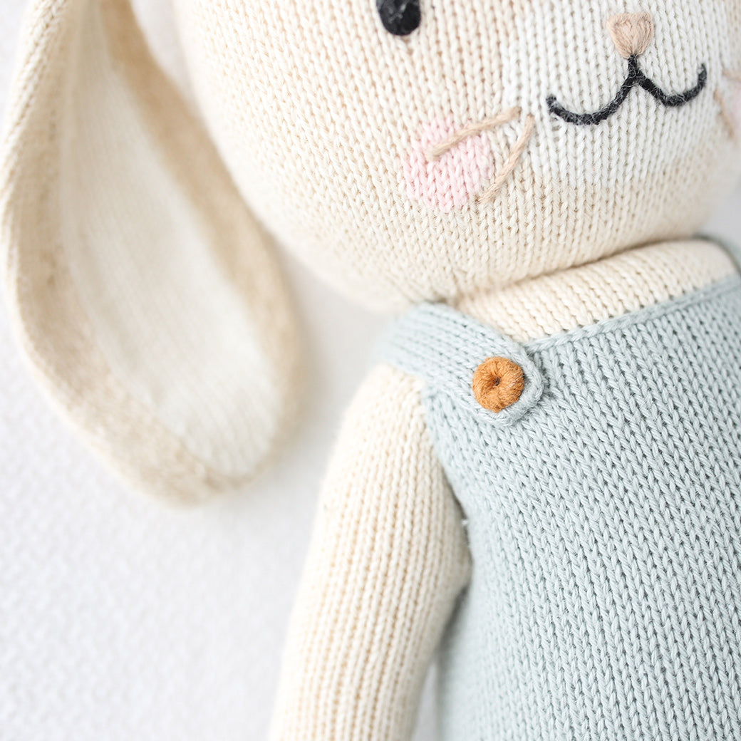 Henry The Bunny Hand-Knit Doll