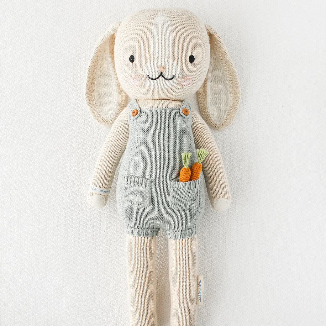 Cuddle + Kind Henry The Bunny Hand-Knit Doll | Modern Nursery™