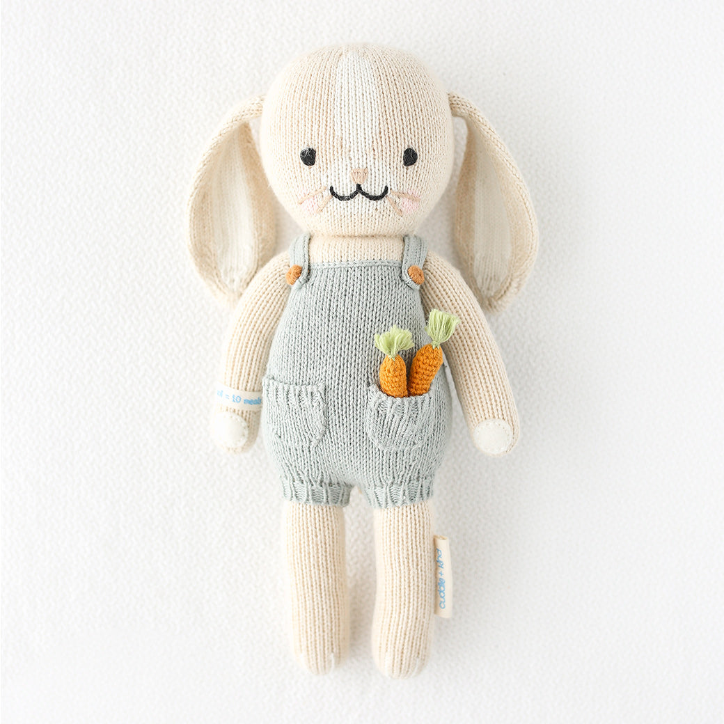 Henry The Bunny Hand-Knit Doll