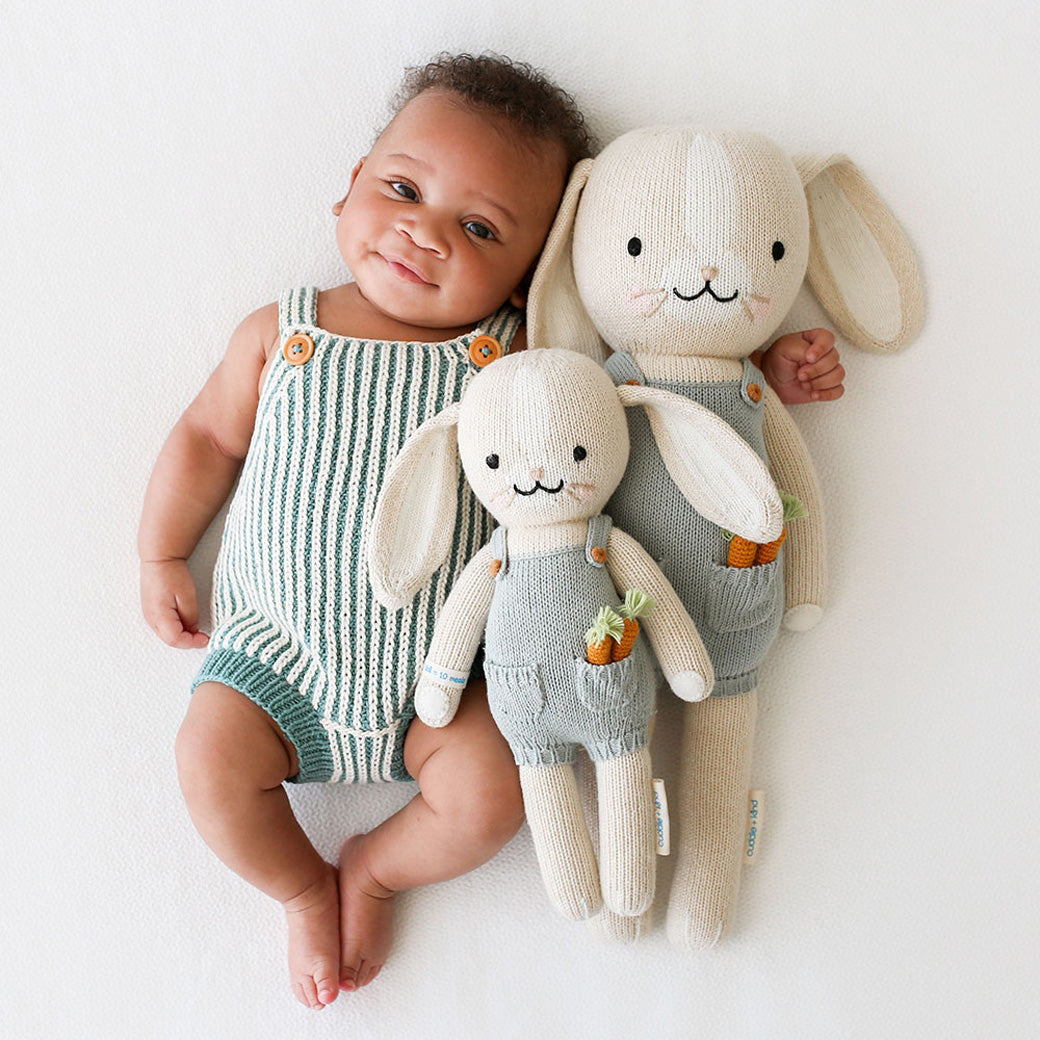 Cuddle + Kind Henry The Bunny Hand-Knit Doll | Modern Nursery™