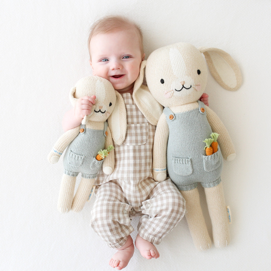 Cuddle + Kind Henry The Bunny Hand-Knit Doll | Modern Nursery™