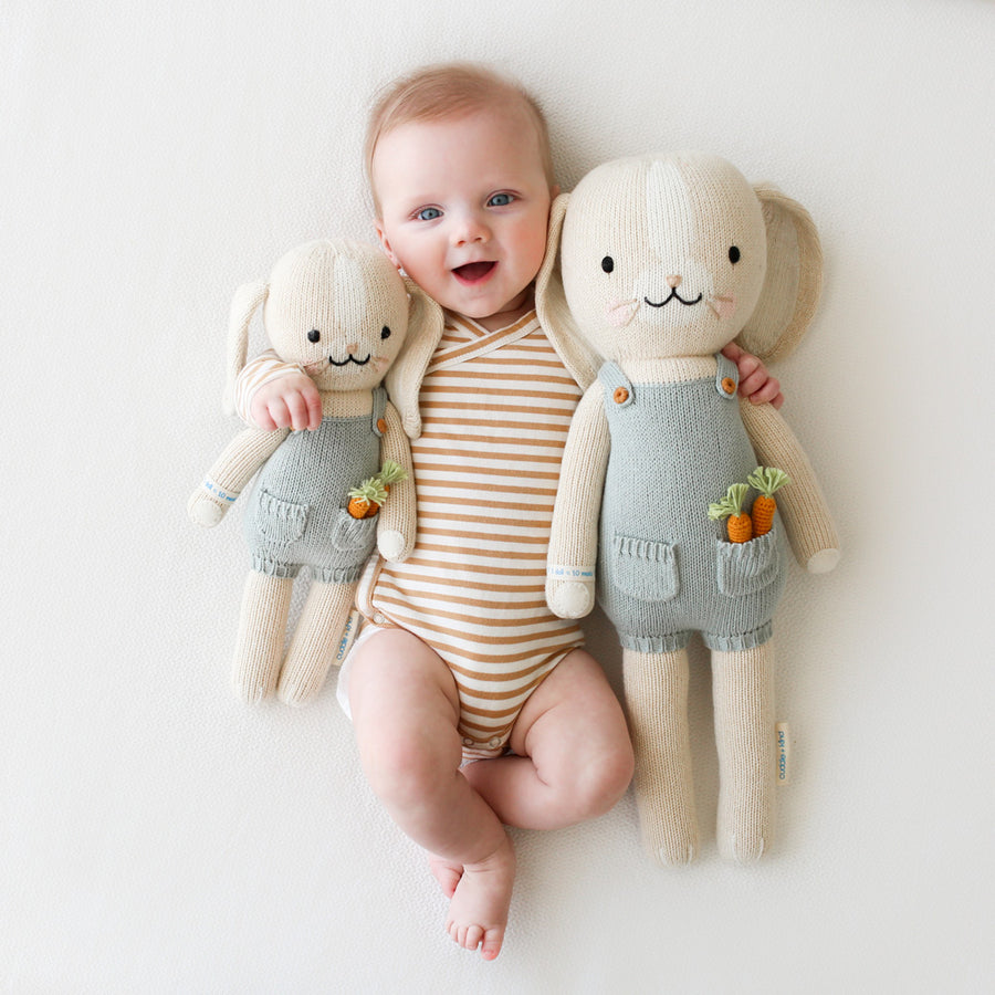 Cuddle + Kind Henry The Bunny Hand-Knit Doll | Modern Nursery™