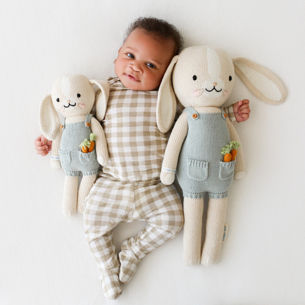 Cuddle + Kind Henry The Bunny Hand-Knit Doll | Modern Nursery