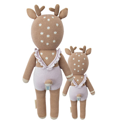 Violet The Fawn Hand-Knit Doll