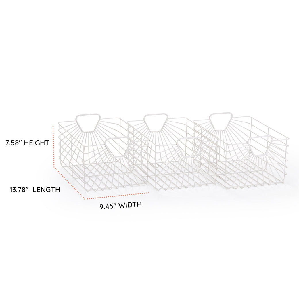 Central Park Storage Baskets (Set Of 3)
