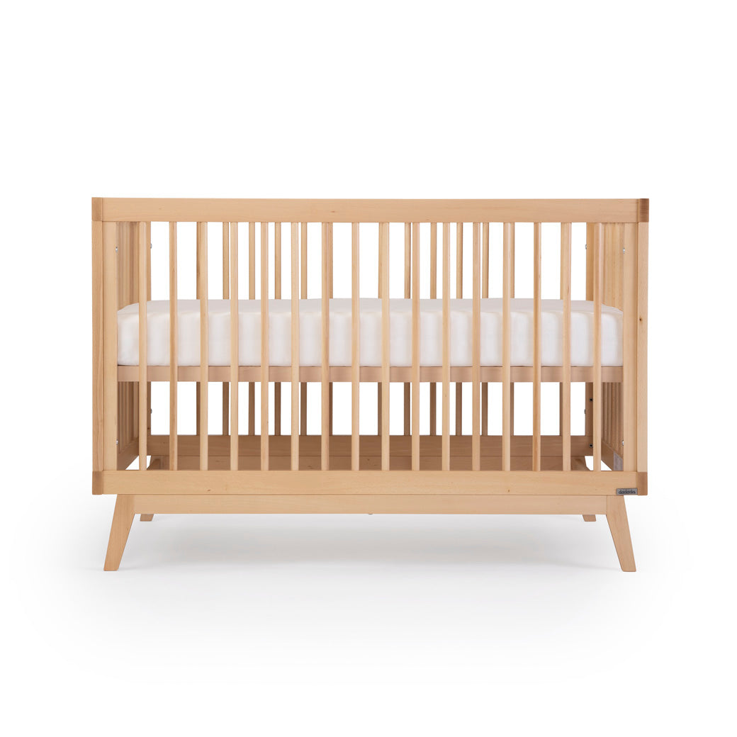The top mattress position of the soho crib for newborns in -- Color_Natural