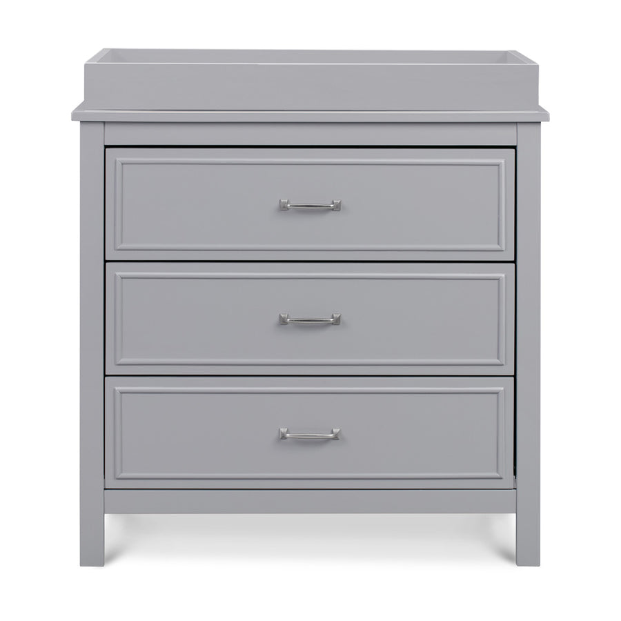 slim fit dress slacks DaVinci Charlie 3-Drawer Dresser in Grey