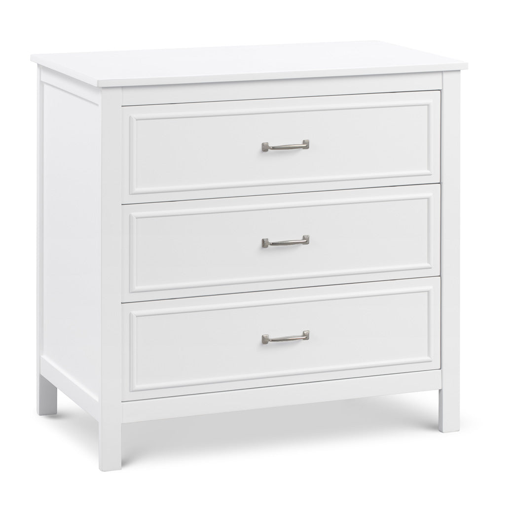 The DaVinci Charlie 3-Drawer Dresser in -- Color_White