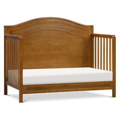 The DaVinci Charlie 4-in-1 Convertible Crib as day bed in -- Color_Chestnut