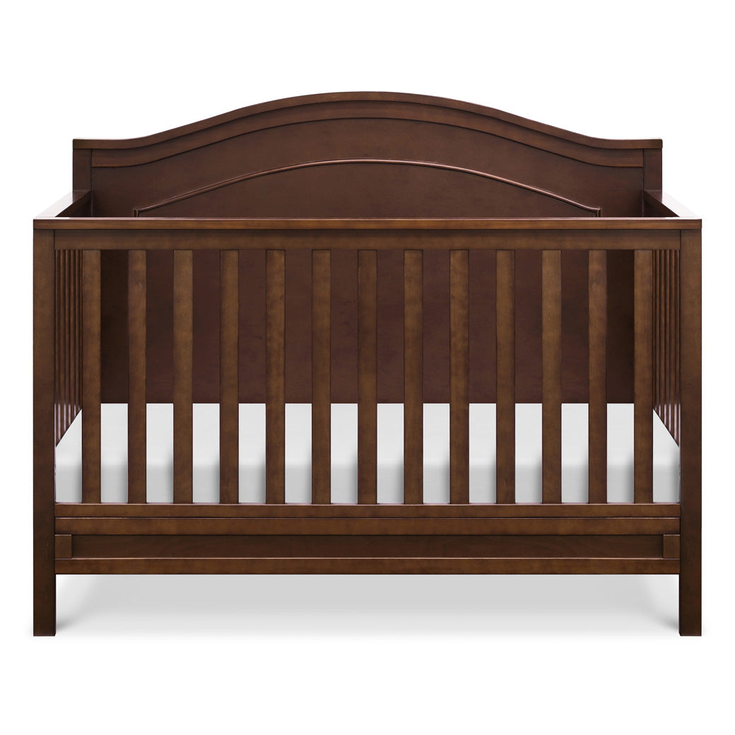 Front view of The DaVinci Charlie 4-in-1 Convertible Crib in -- Color_Espresso