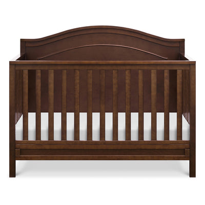 Front view of The DaVinci Charlie 4-in-1 Convertible Crib in -- Color_Espresso