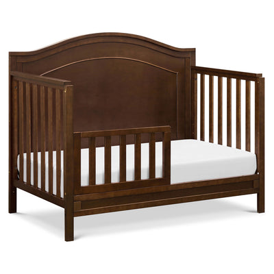 The DaVinci Charlie 4-in-1 Convertible Crib as toddler bed in -- Color_Espresso