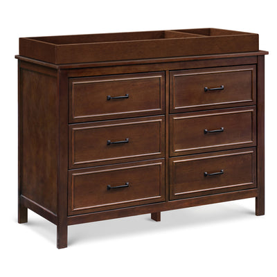 The DaVinci Charlie 6-Drawer Dresser with changing tray in -- Color_Espresso