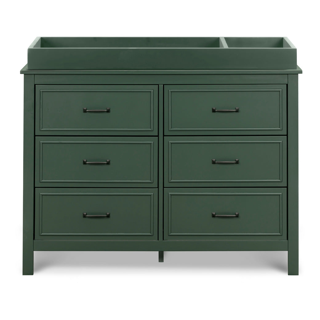 Davinci Charlie 6-Drawer Double Dresser - Forest Green Davinci Charlie 6-Drawer Double Dresser - Forest Green