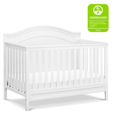 The DaVinci Charlie 4-in-1 Convertible Crib with GREENGUARD tag  in -- Color_White
