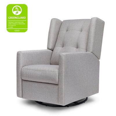 DaVinci's Maddox Recliner & Swivel Glider with GREENGUARD tag in -- Color_Misty Grey