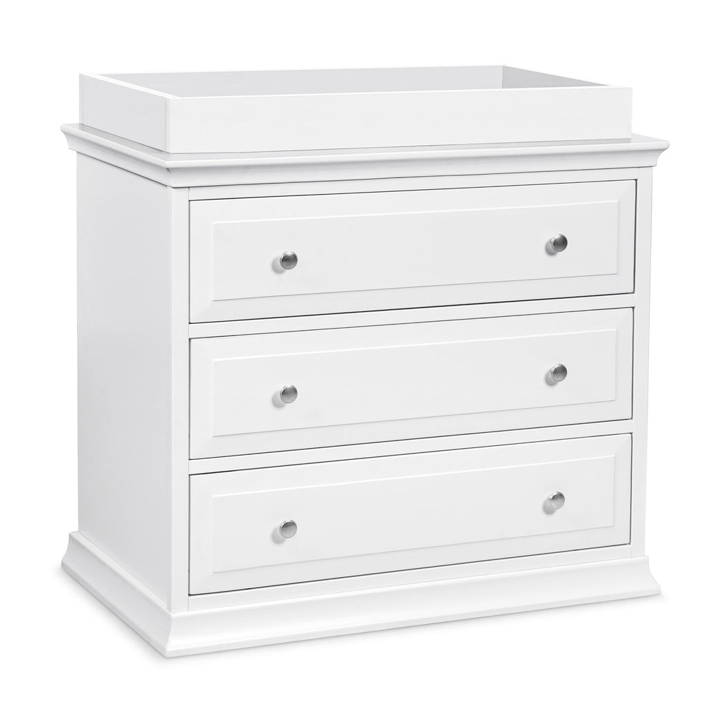DaVinci's Signature 3-Drawer Dresser with changing tray  in -- Color_White
