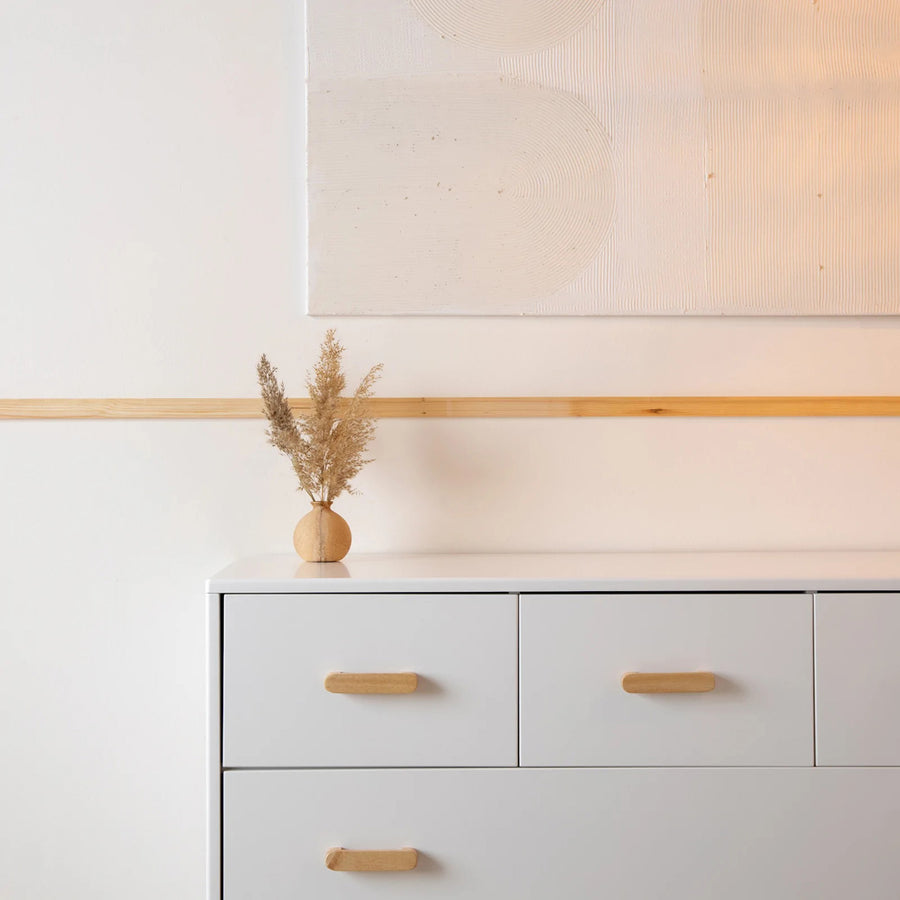 Soho 5-Drawer Dresser, White