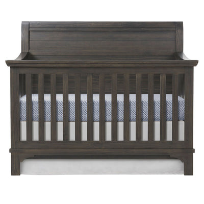 Front view of Westwood Design Taylor Convertible Crib in -- Color_River Rock