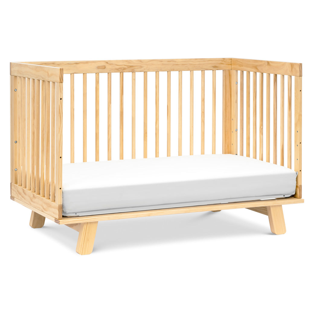 Daybed conversion of Babyletto Hudson 3-in-1 Convertible Crib And Toddler Rail  in -- Color_Natural
